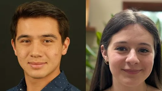 Kevin Hermstein and Amelia Kwak